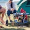 Leisure Sports 2-tier Camp Round Table Round with 4 Cupholders and Carrying Bag for Camping, Beach, Picnic 235495LXP - alternate 1